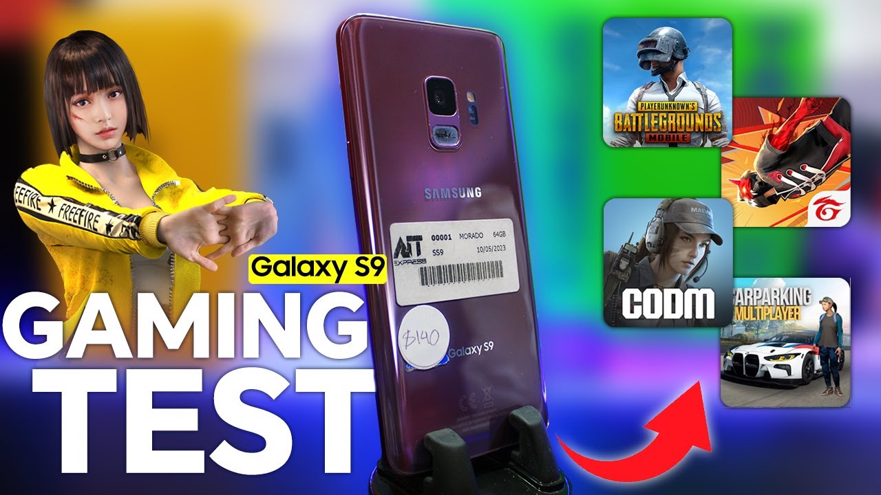 Pruebas Gaming En 2024 DEL SAMSUNG GALAXY S9 (SNAPDRAGON 845) 😱⚠️