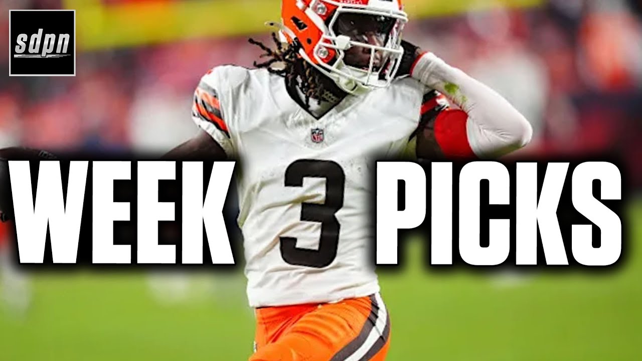 NFL Week 3 Picks, Best Bets & Against The Spread Selections | Drew & Stew