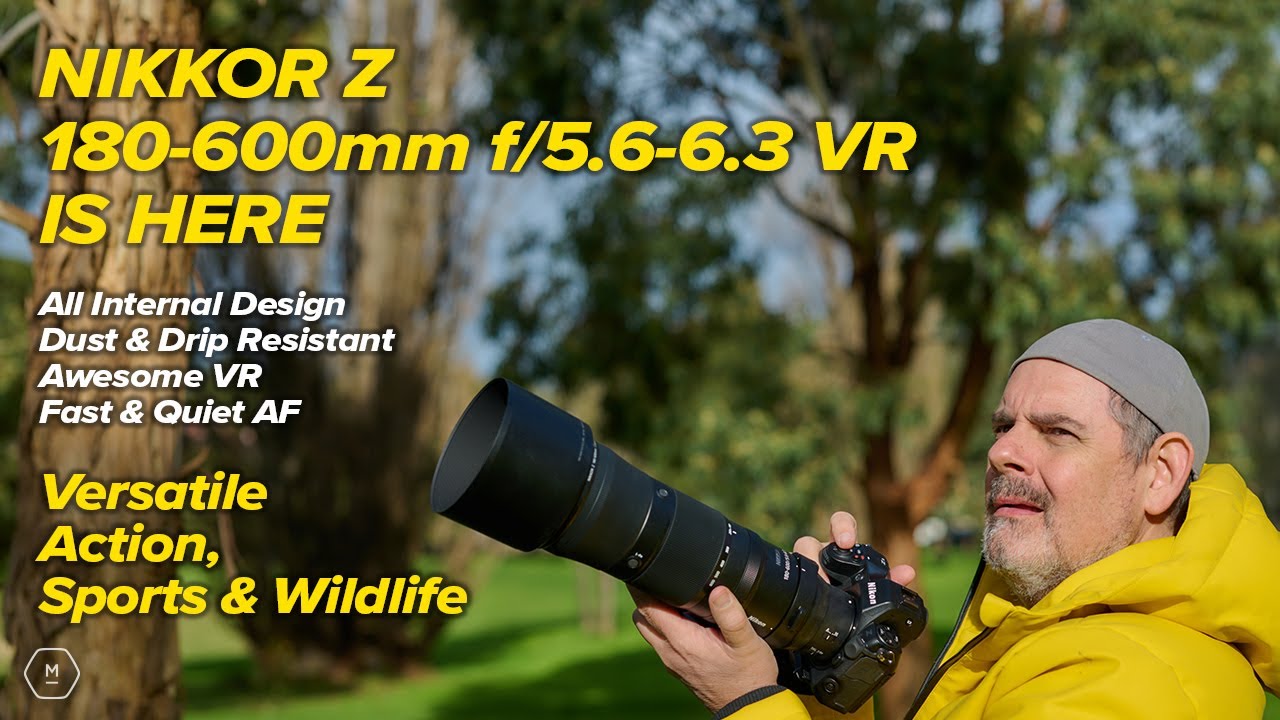 NIKON Z 180-600mm IS HERE !! | First Look | EPIC RANGE | Images & Video From The Field | Matt Irwin