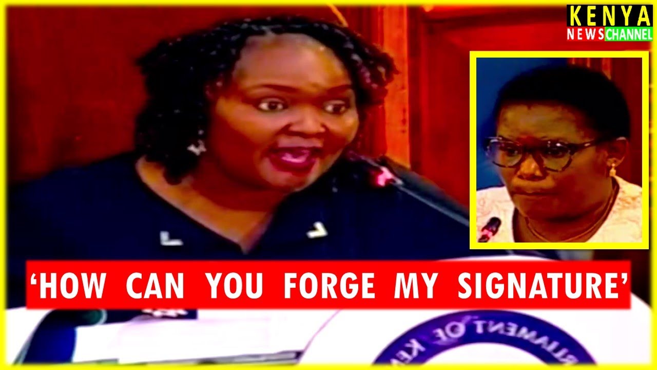DRAMA as Former Kawira Mwangaza Lawyer testifies against her during Senate Impeachment hearing