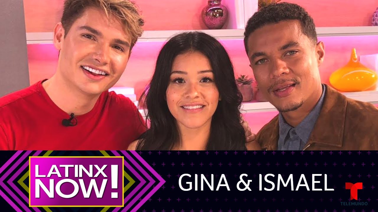 Gina Rodríguez se sorprende del pasado de Ismael Cruz Córdoba | Latinx Now! | Entretenimiento
