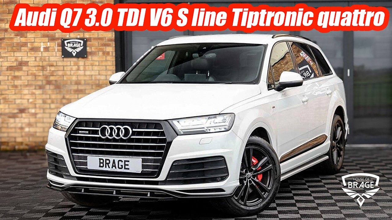 Audi(MF67 DTO) Q7 3.0 TDI V6 S line Tiptronic quattro #autoreview #audiq7 #audisline #audi