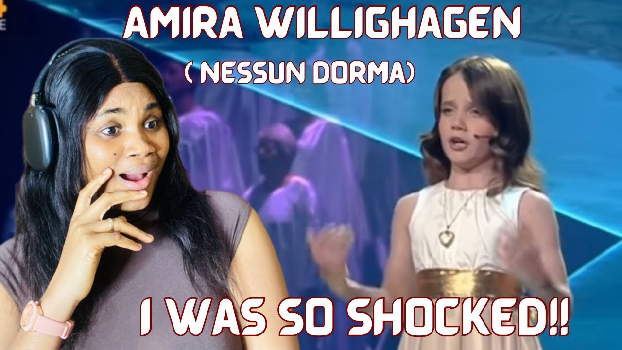 Amira Willighagen - Nessun Dorma (HD Quality) - WINNER Finals Holland's Got Talent 2013 || Reaction