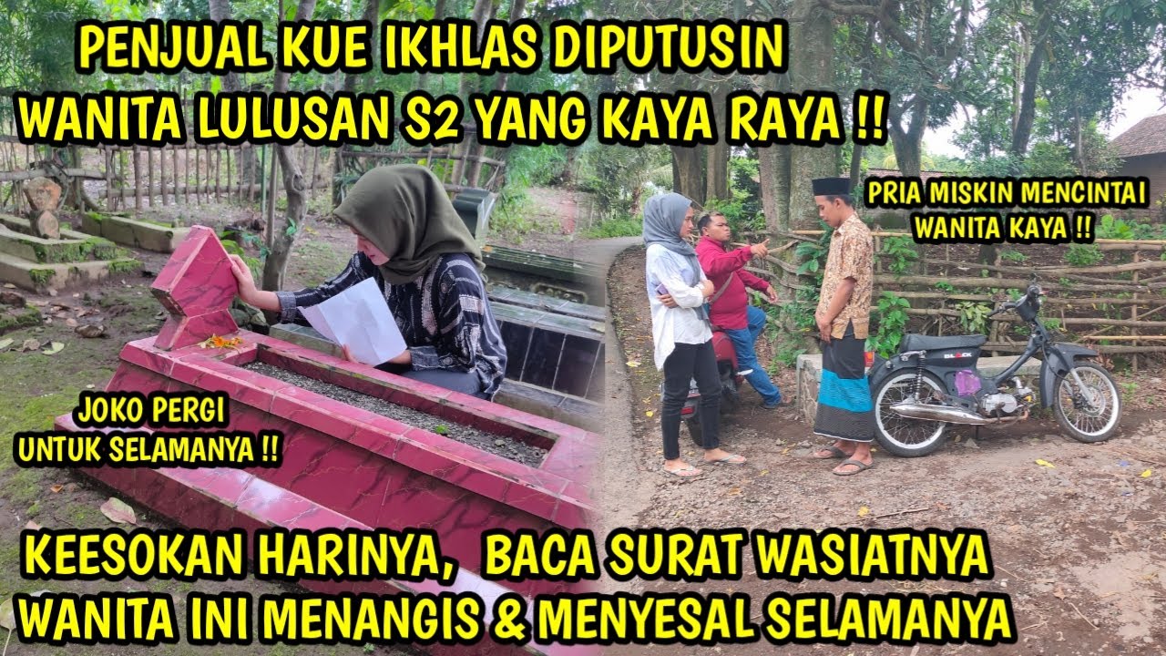 PENJUAL KUE IKHLAS DIPUTUSIN WANITA KAYA ! KEESOKAN HARINYA, BACA SURATNYA ! WANITA INI MENANGIS