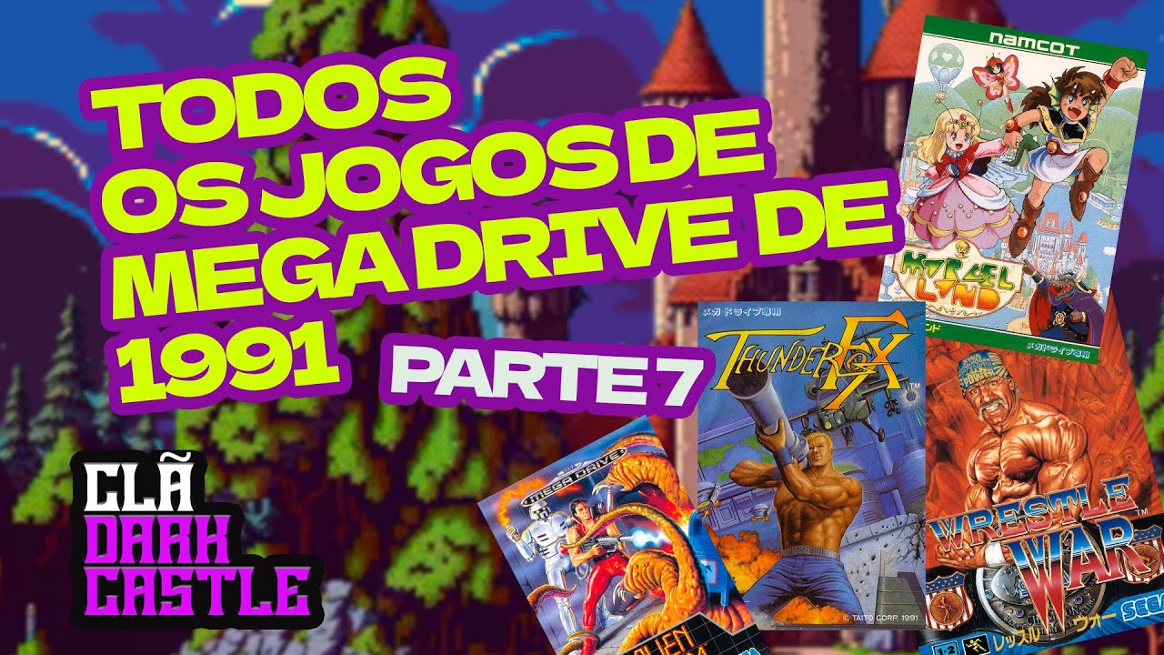 TODOS OS JOGOS DO MEGA DRIVE - 1991 parte 7/20