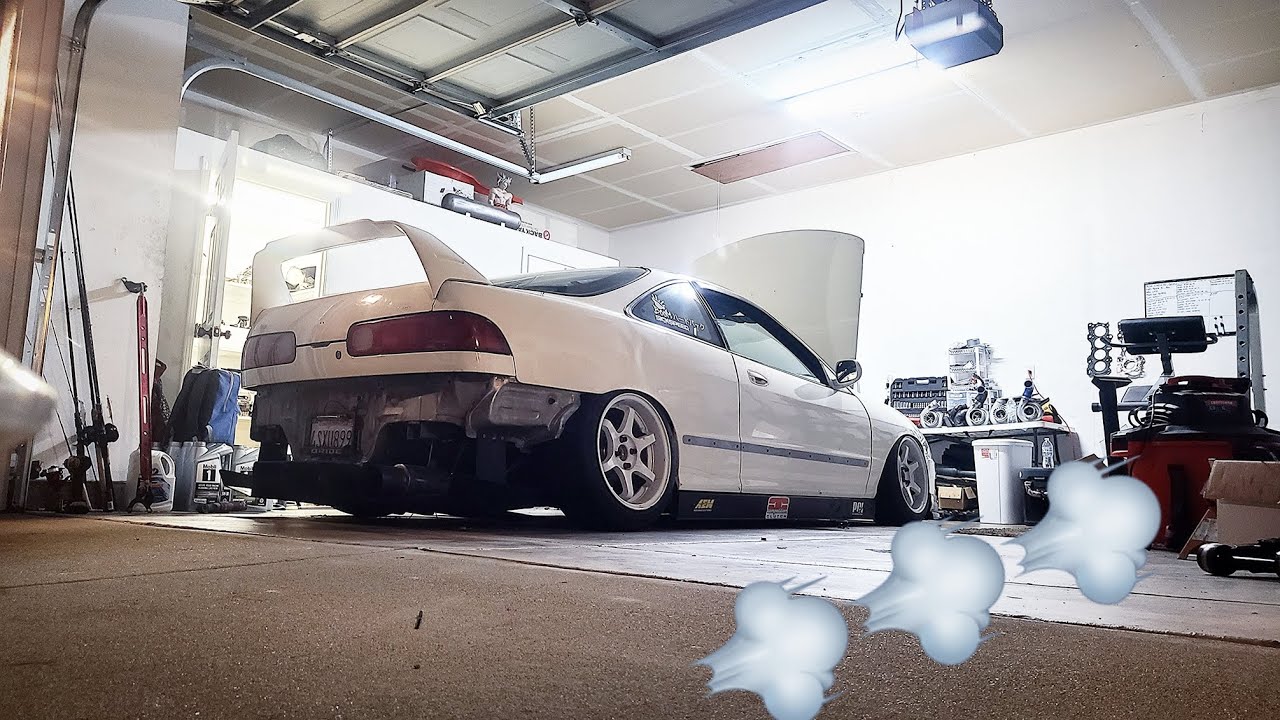 Installing Air Suspension On My Integra