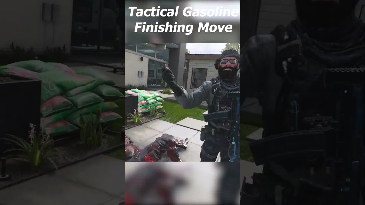Taktyczny ruch kończący z benzyną - pakiet gazu taktycznego MW3 COD #warzone #mw3 #callofduty