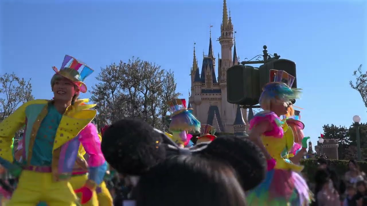 【SONY ZV-E10II/4K/HDR60p】東京ディズニーランド「ディズニー・ハーモニー・イン・カラー」(DPA:Aエリアプラザガーデン：A-2-17)2026/1/2