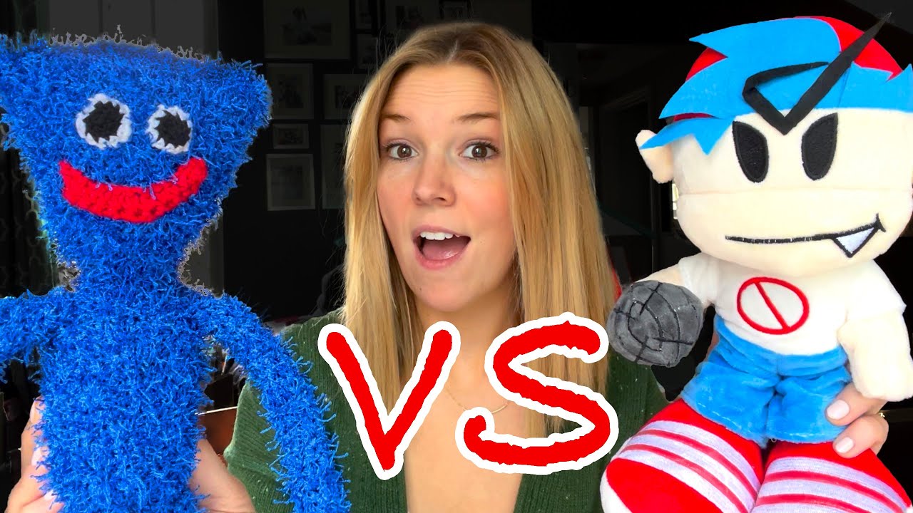 Huggy Wuggy vs Friday Night Funkin in Real Life at My PB and J House!?
