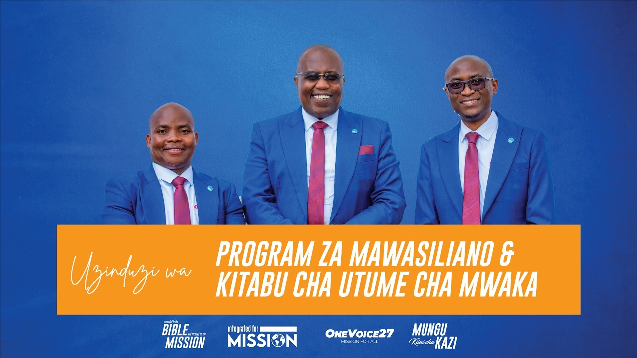 🔴#LIVE : PROGRAM ZA MAWASILIANO NA KITABU CHA UTUME || MWANZA CENTRAL SDA CHURCH || SABATO MCHANA