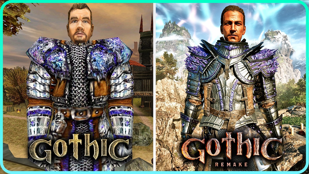 All Armor & Outfits Compared: Gothic 1 Remake vs Original