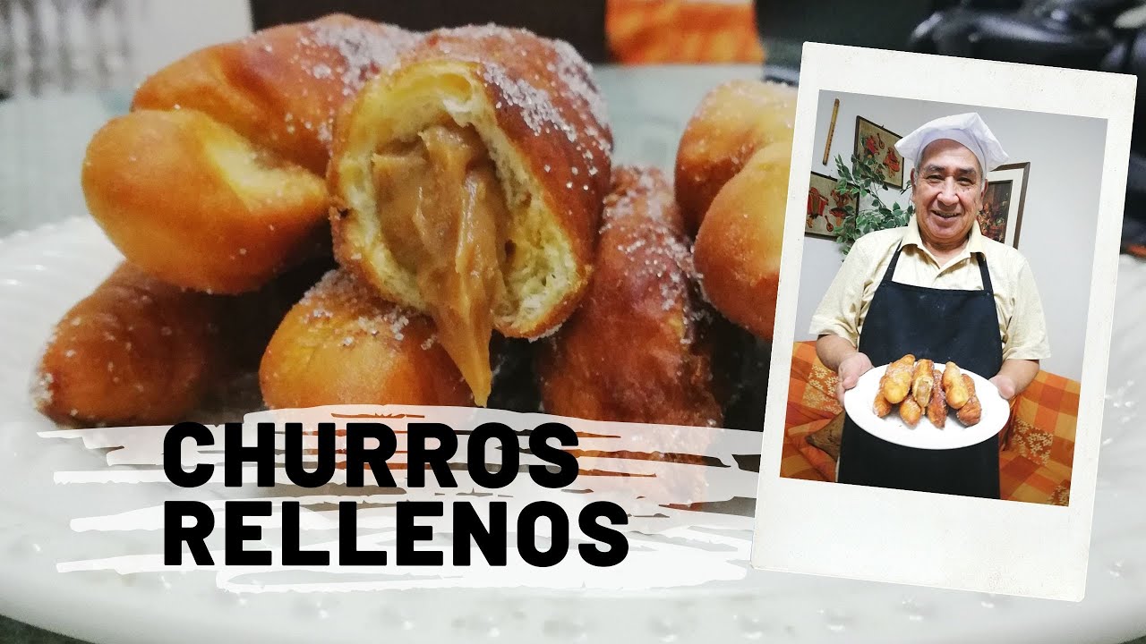 RICOS CHURROS  RELLENOS- Papanibal