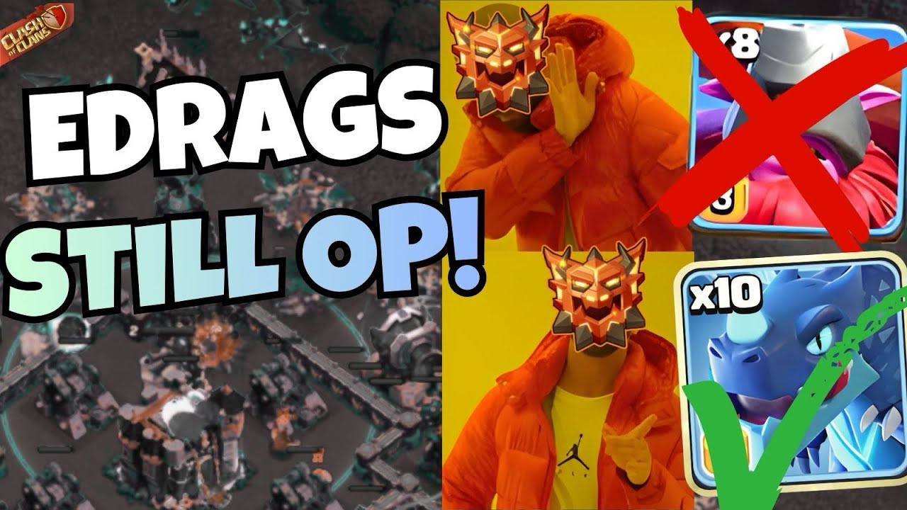 EDrags Dominating in Legend League | Easy Air Spam | Clash Of Clans