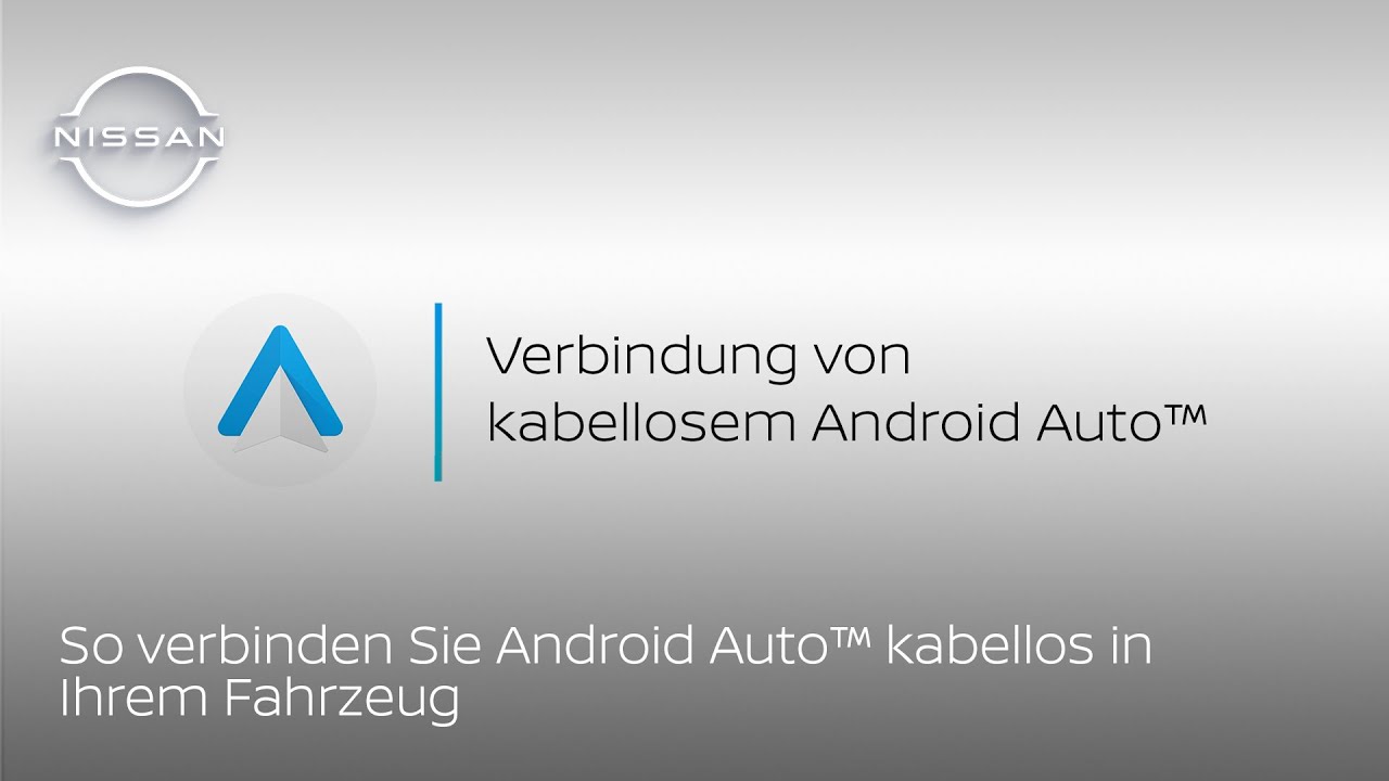 So verbinden Sie Android Auto&trade; kabellos in Ihrem Fahrzeug