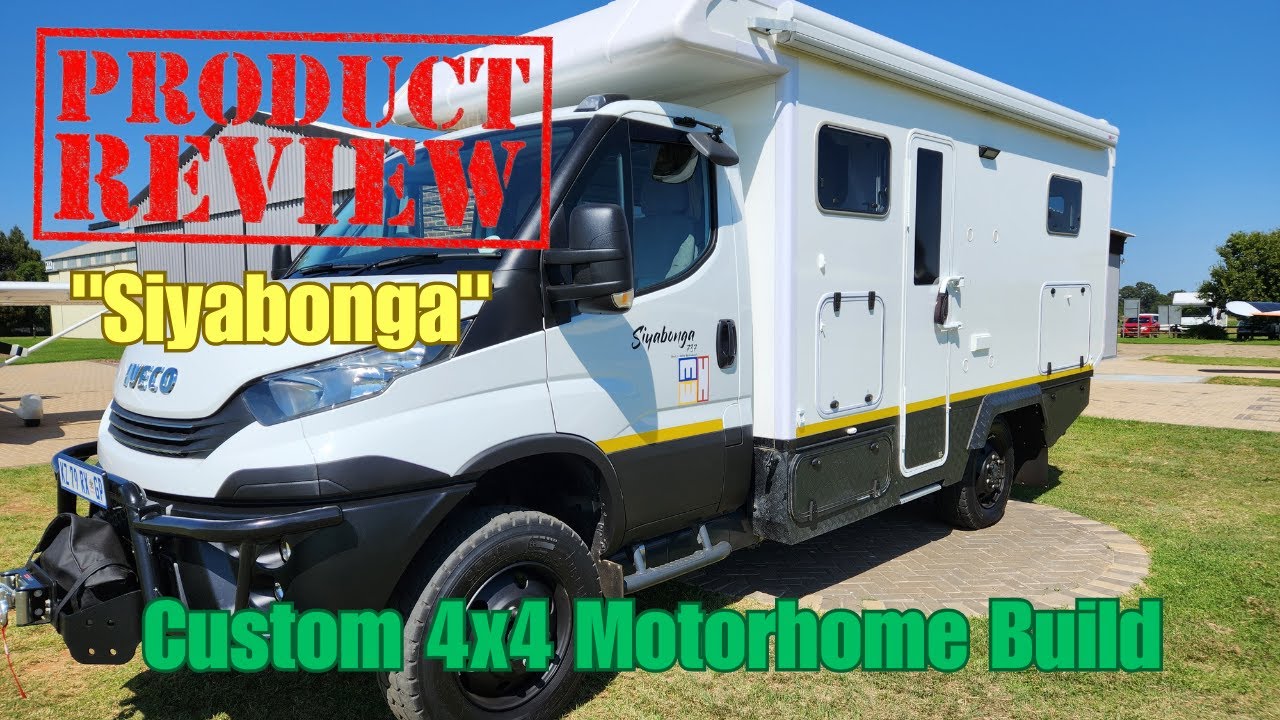 10 minutes with Tim Bouwers on Motorhome-world's Siyabonga off Road Discoverer Xtreme. Custom Build