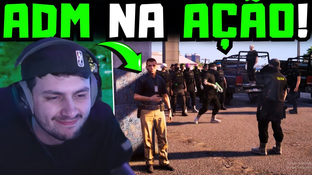 ENTROU UM AGENTE DO FBI NA TATICA!! | GTA RP