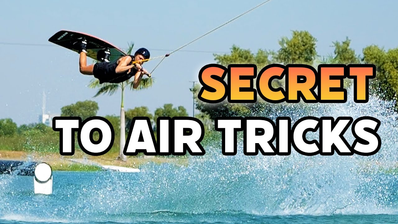 Secret to AIR TRICKS - How to Edge & Release - Building up tension at a cable park