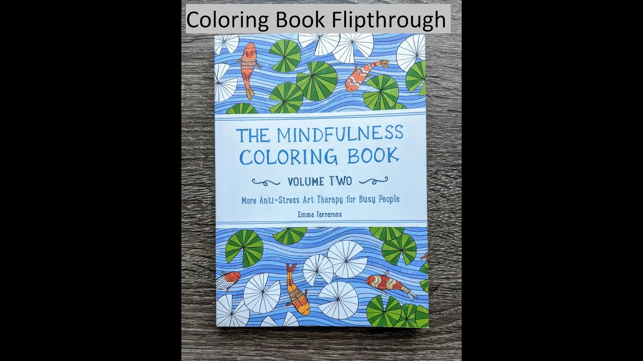 Flipthrough - Mindfulness Coloring Book (Vol. 2) By Emma Farrarons