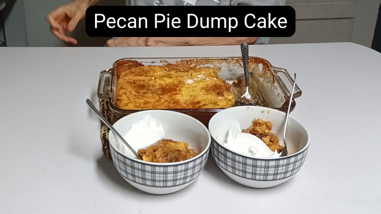 Pecan Pie Dump Cake