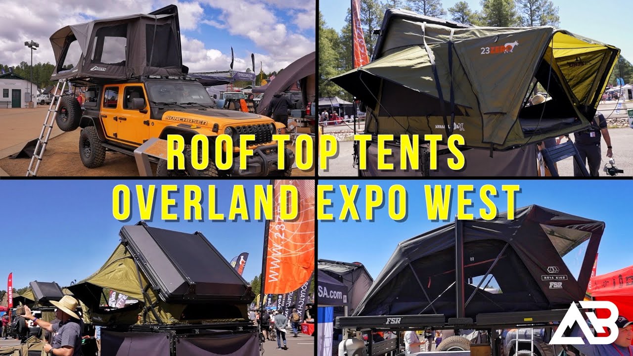 TOP Rooftop Tents You Need to See from Overland Expo West 2025 | 23Zero, FSR, Dometic/Jeep