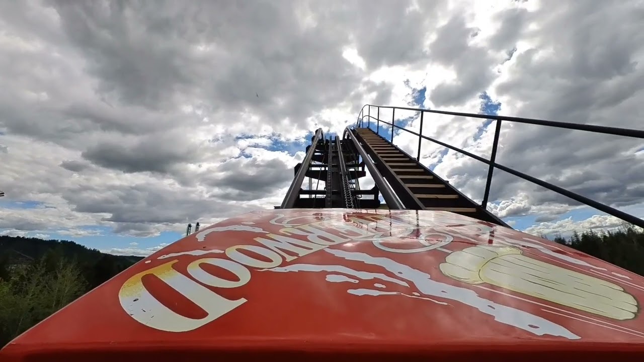 POV Corkscrew at Silverwood Theme Park