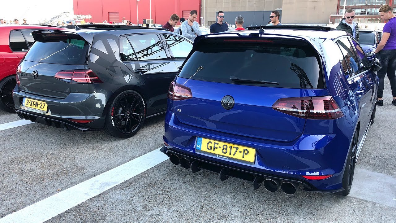 VW GOLF GTI + R Meeting! Mk4, Mk5, Mk6, Mk7, GTI & R!