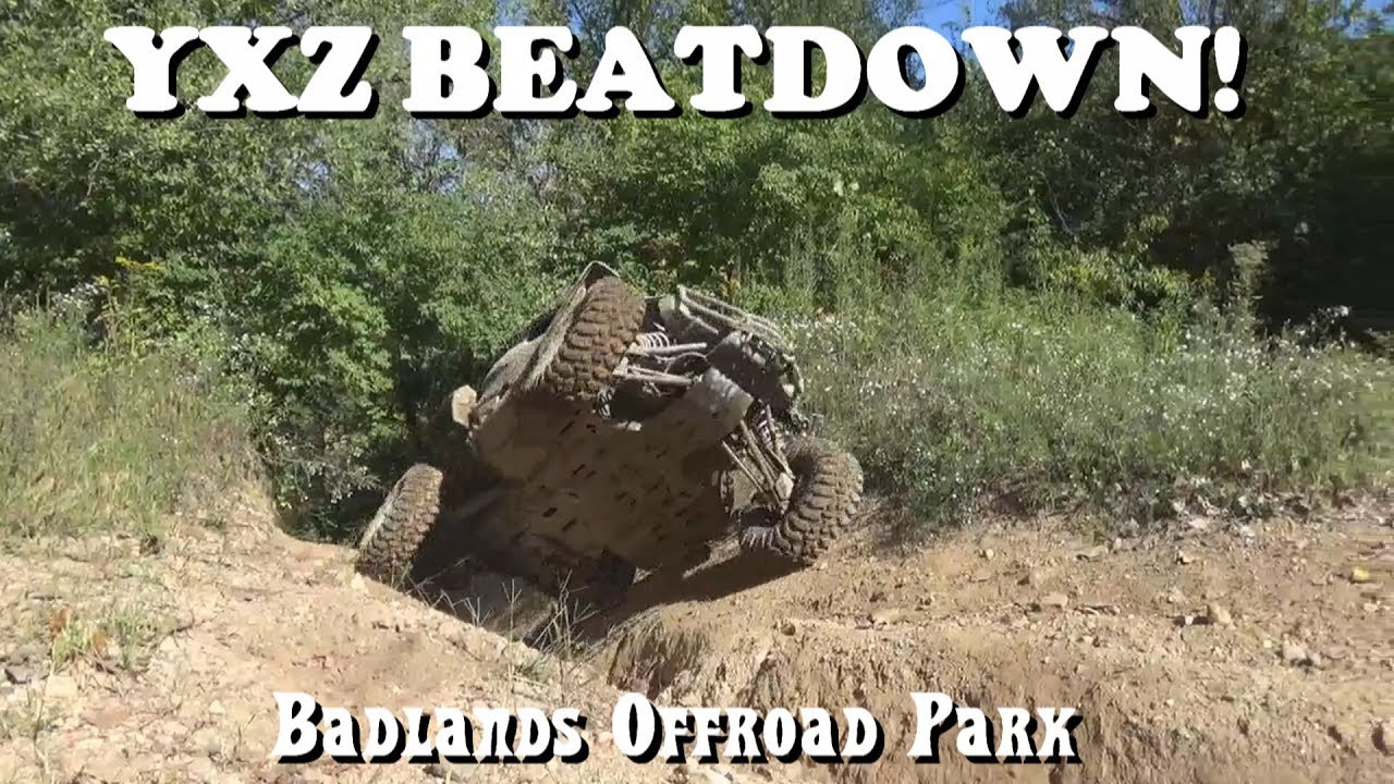 YXZ Beatdown! | Badlands Offroad Park | Blownbudgetoffroad