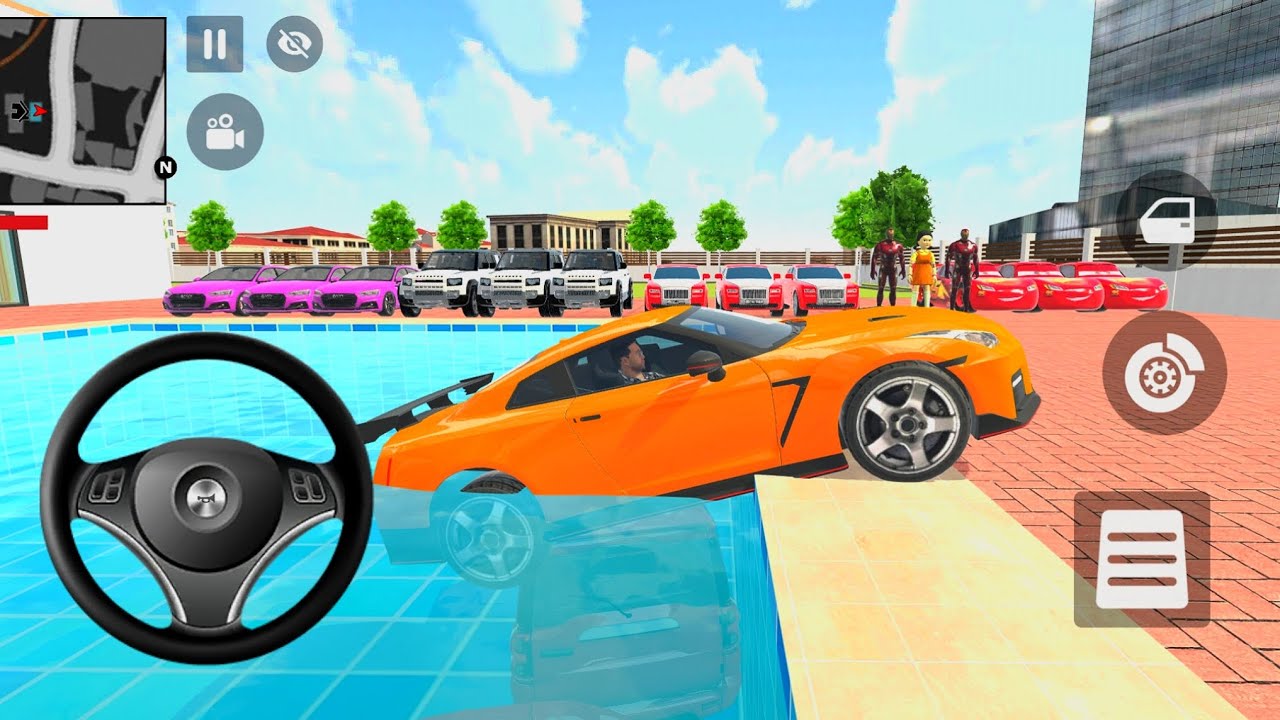  Franklin's STUNT FAIL! 🌊 Can Iron Man & McQueen Pull My Car Out of the Pool? He purchased new Cars
