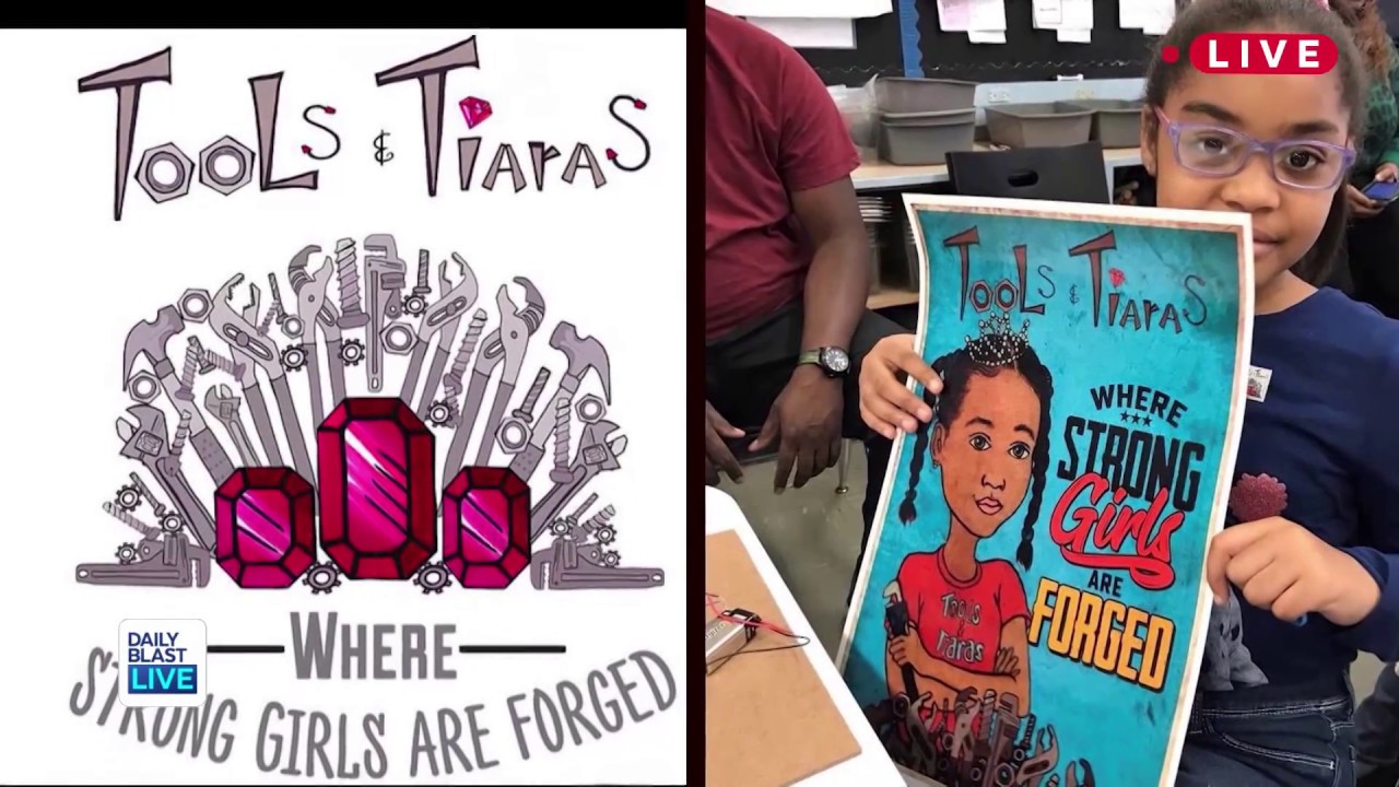 TOOLS & TIARAS Mentors Girls To Enter Trades