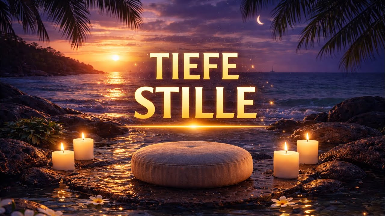 Meditation am Meer 🌊 Finde innere Ruhe bei Sonnenuntergang