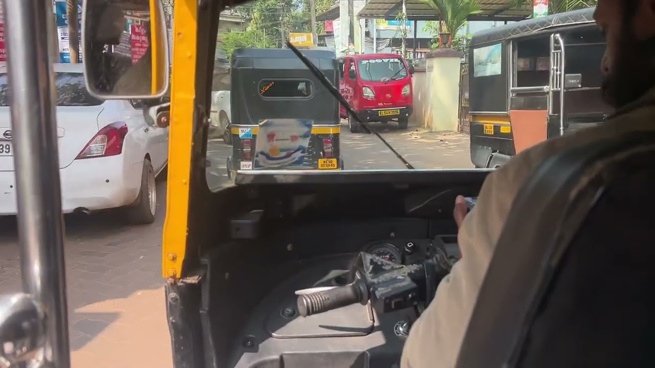 Crazy Tuk Tuk Ride In a Busy Street Road 