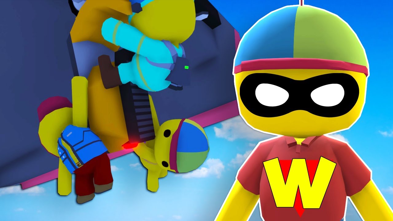 We Became Funny Ragdoll SUPERHEROES & Saved NOBODY! - Wobbly Life Multiplayer Roleplay