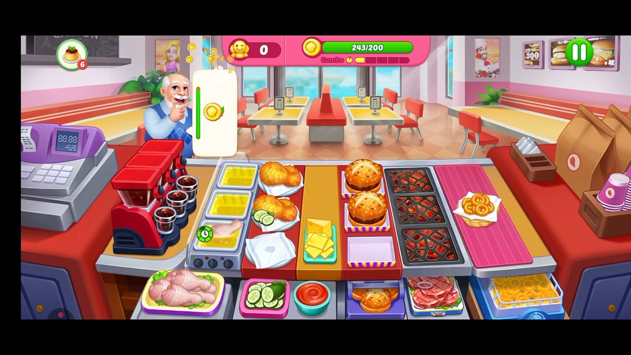 Cooking Diner Game #subscribe #foryou #cooking #gameplay #games #likeandsubscribe 
