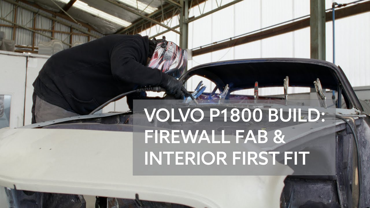 Volvo P1800 Restoration Part 4 | Precision Firewall Fabrication, Interior Mock Up & Panel Prep