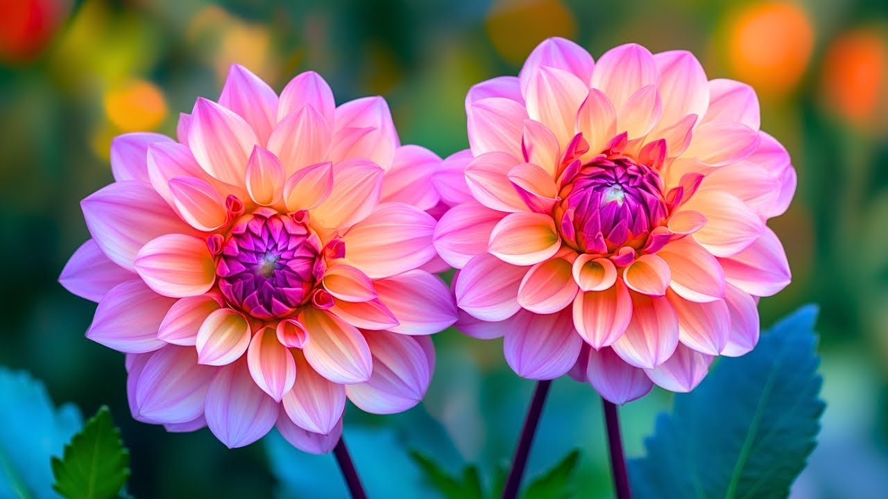 Relaxing Music with Beautiful Flowers ✨ Stress Relief, Calm The Mind, Deep Sleep & Meditation