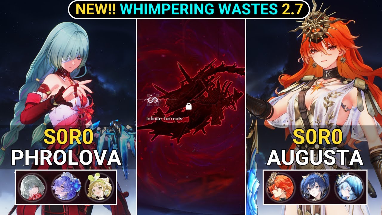 S0R0 Phrolova & Augusta Showcase | NEW!! Whimpering Wastes Wuthering Wave 2.7
