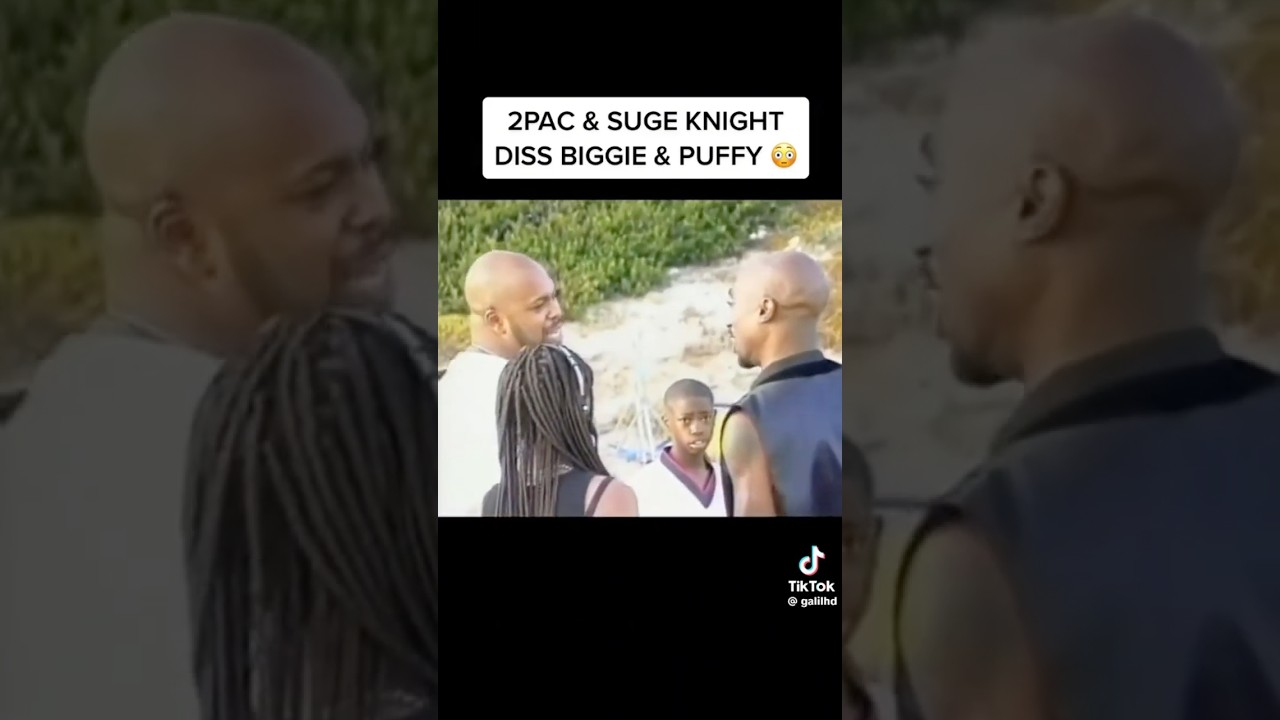 2Pac & Suge Knight Clowning Diddy in The 90s They Didn&rsquo;t Care #2pac #tupacshakur #tupac