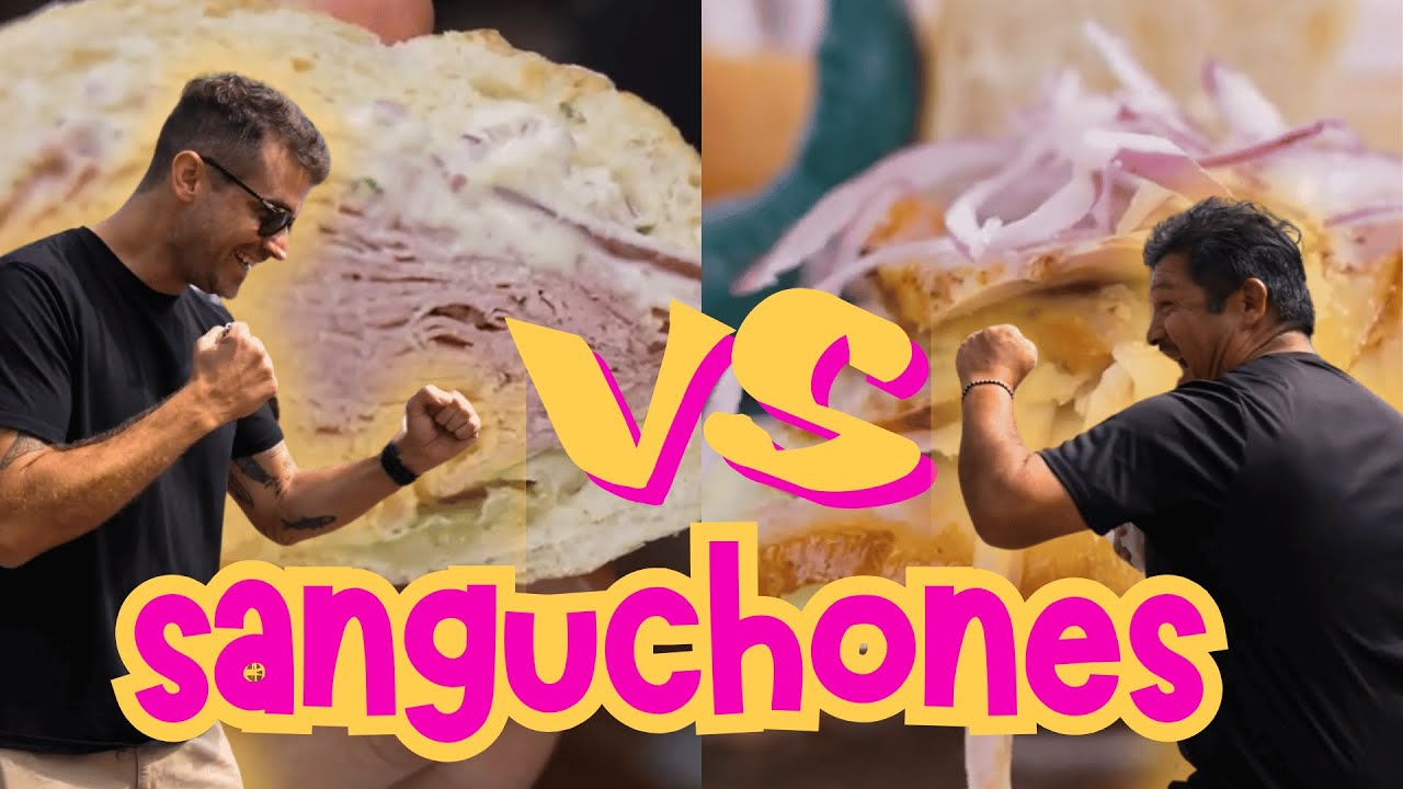 ¡LA BATALLA ÉPICA DEL SÁNGUCHE! Luciano VS Tejadita: ¿Quién CORONARÁ al REY del sanguchon en Lima?