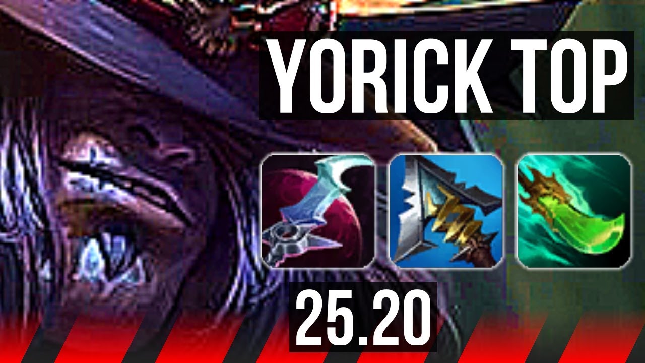 YORICK vs ILLAOI (TOP) | 14/2/9, 46k DMG, Legendary | EUW Diamond | 25.20