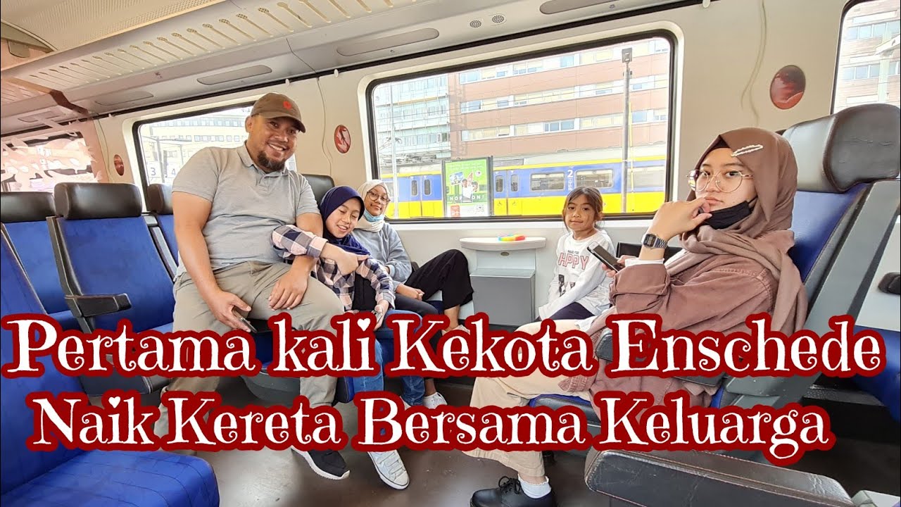 Kekota Enschede  Naik kereta  II Berkunjung ke anak kawan yang sedang kuliah di Enschede Belanda