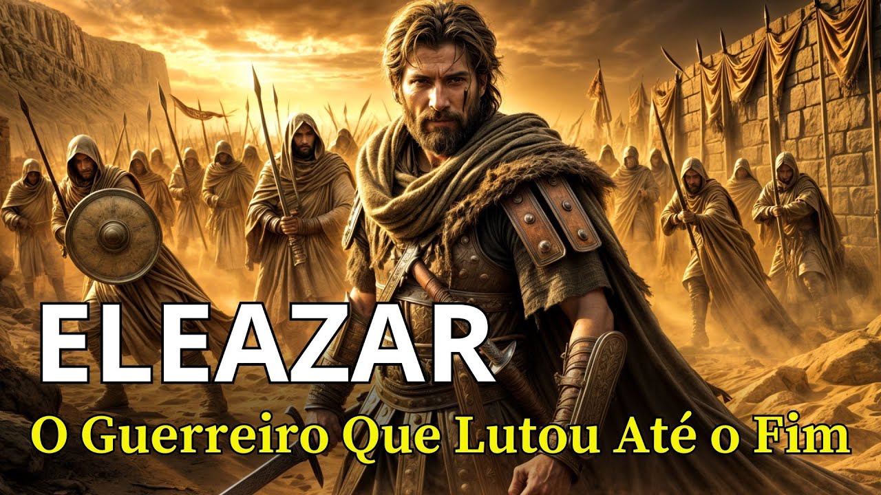 ELEAZAR: A Inacreditável História do Guerreiro Que Nunca Soltou a Espada! História Bíblica Chocante