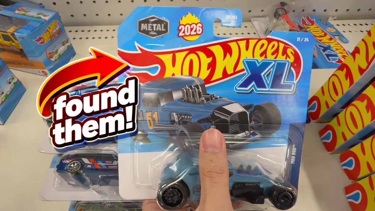 NEW Hot Wheels XL & Power Trip on the Pegs!