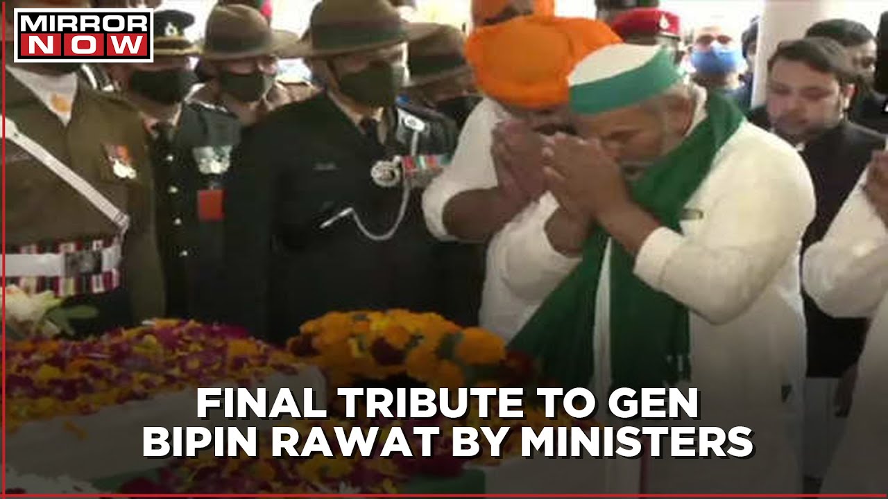 Gen Bipin Rawat Funeral Live Updates: 17 Gun Salute for CDS; Funeral Pyre to be Lit by Family