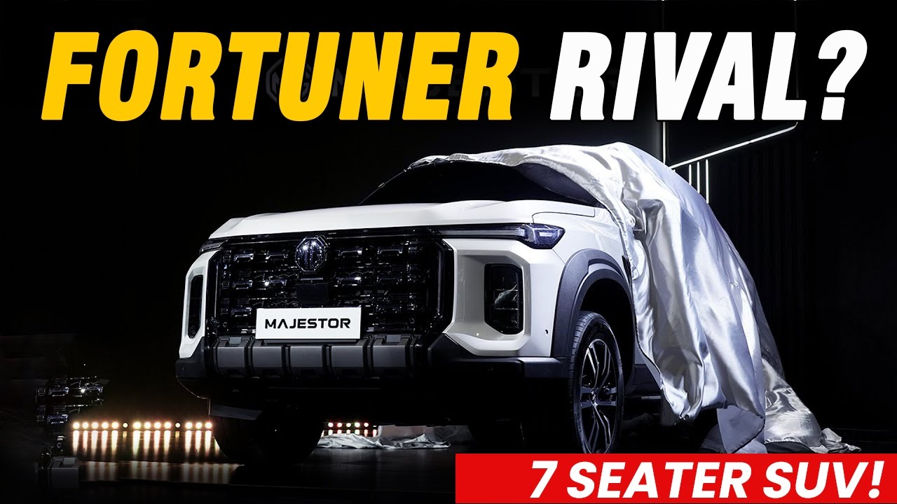 MG Majestor 7 Seater SUV Review 🔥 Fortuner Rival? Features & Specs