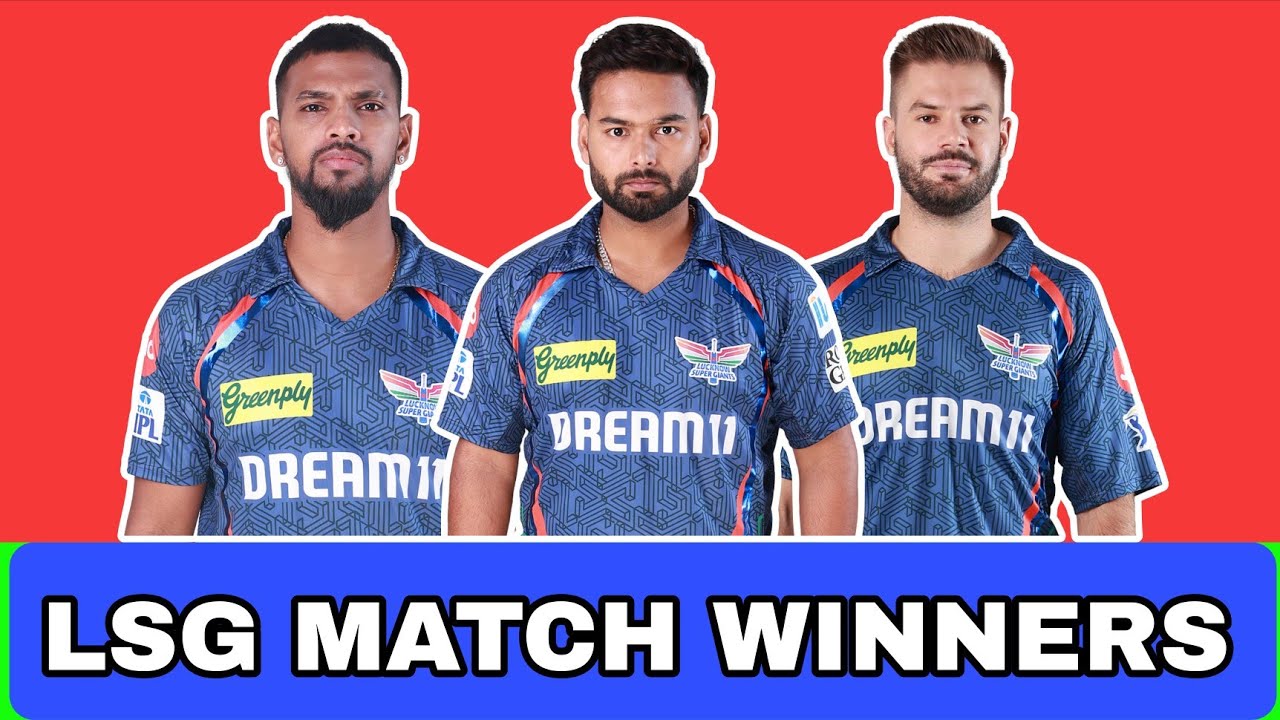 Lsg match winners players for ipl 2026 | ft. Rishabh pant etc
