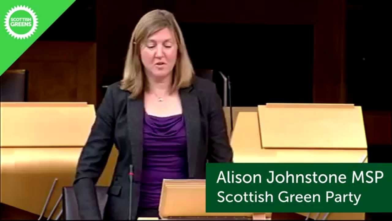 Alison Johnstone MSP speaks on Community-Owned Renewables