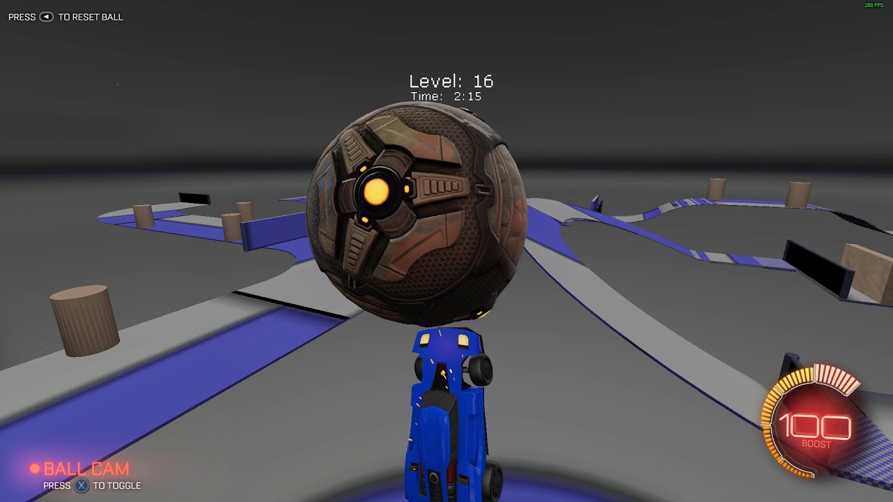 Rocket League Dribbling Challenge #2 World Record! [6:05] [Outdated, beaten by me]