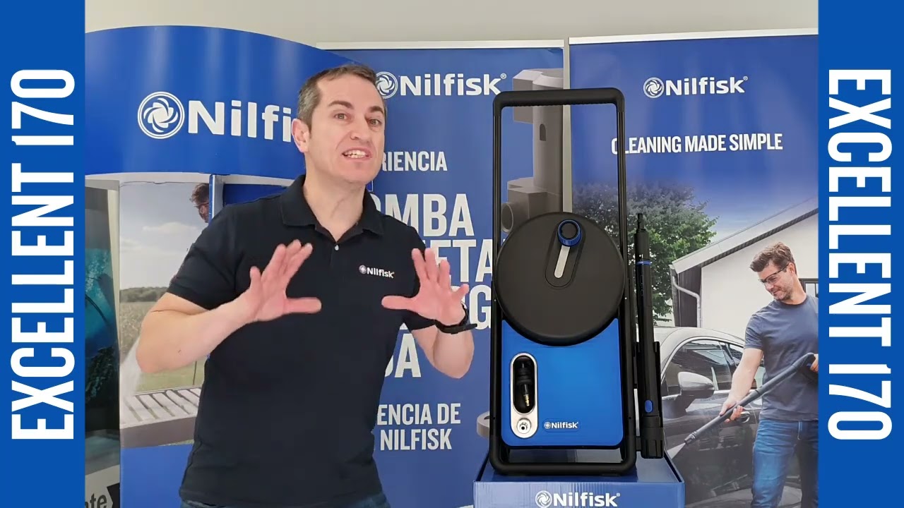 Introducción a la Excellent 170 hidrolimpiradora Nilfisk