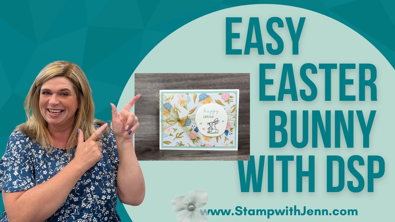 Easy Easter Bunny Card with Stampin' Up's 
