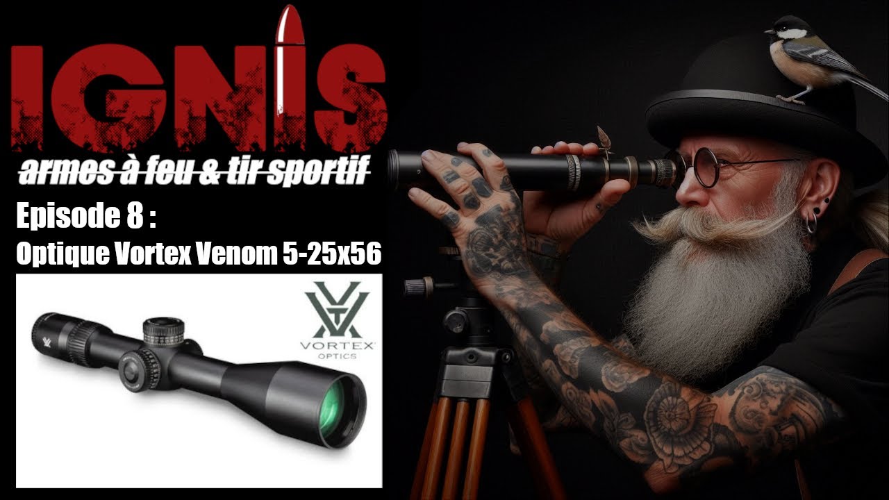 On monte une Optique Vortex Venom 5-25x56